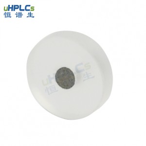 恒譜生超高壓PCTFE液相色譜耗材不銹鋼在線過(guò)濾器篩板，OD6.4*ID1.6*H1.6